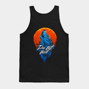 Die Wit Wolf Tank Top